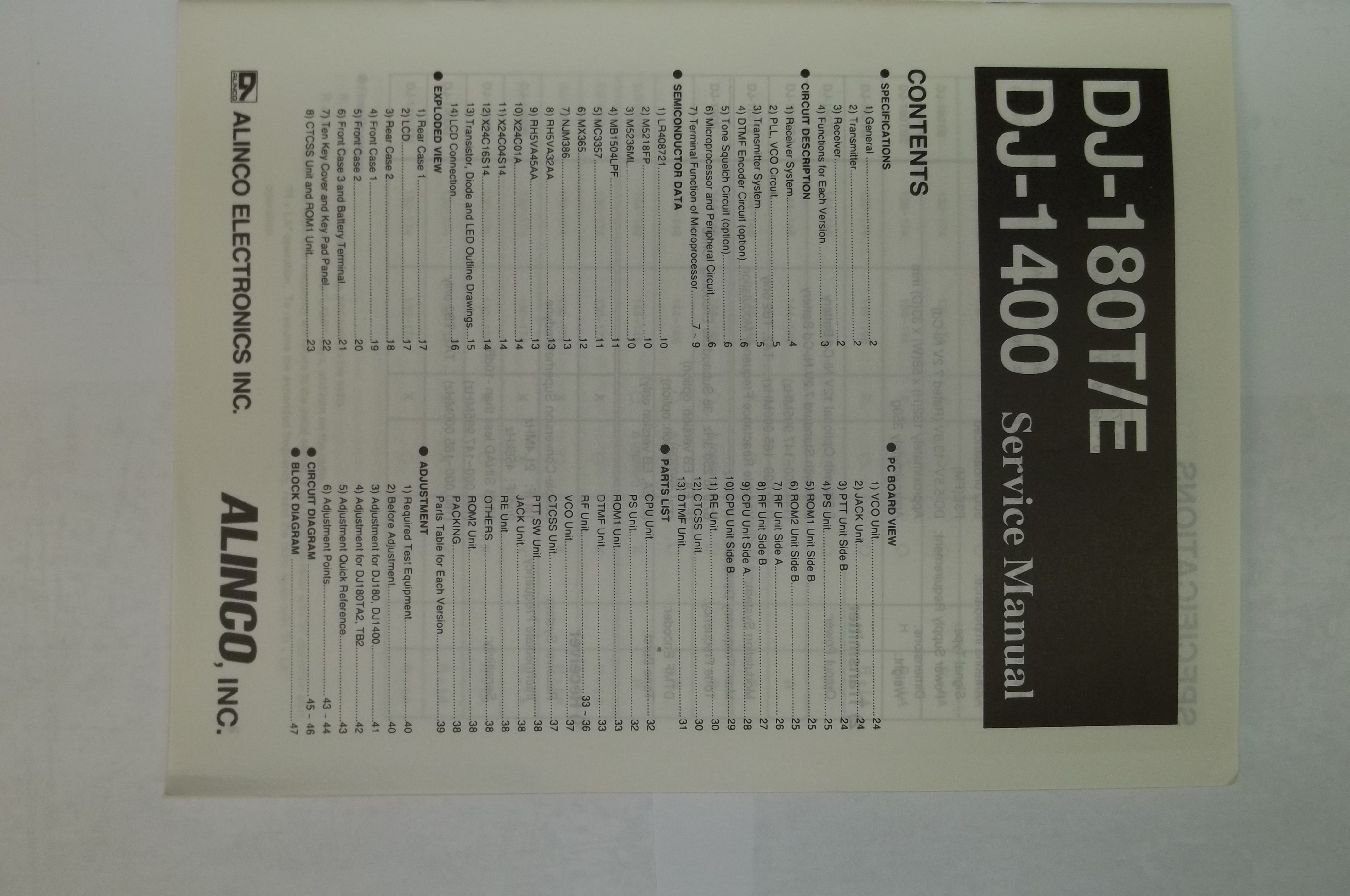 ALINCO DJ180TSM