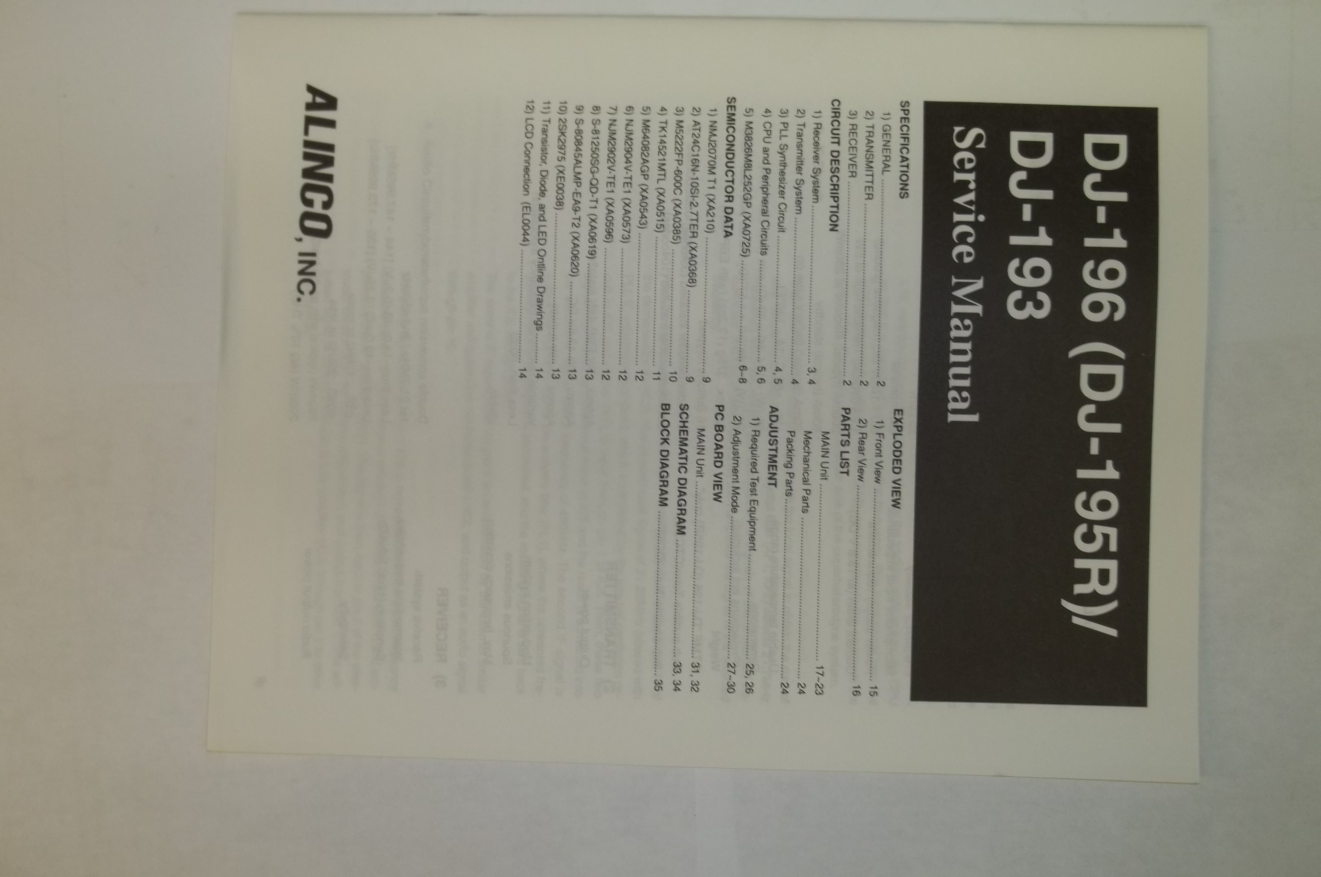 ALINCO DJ196TSM