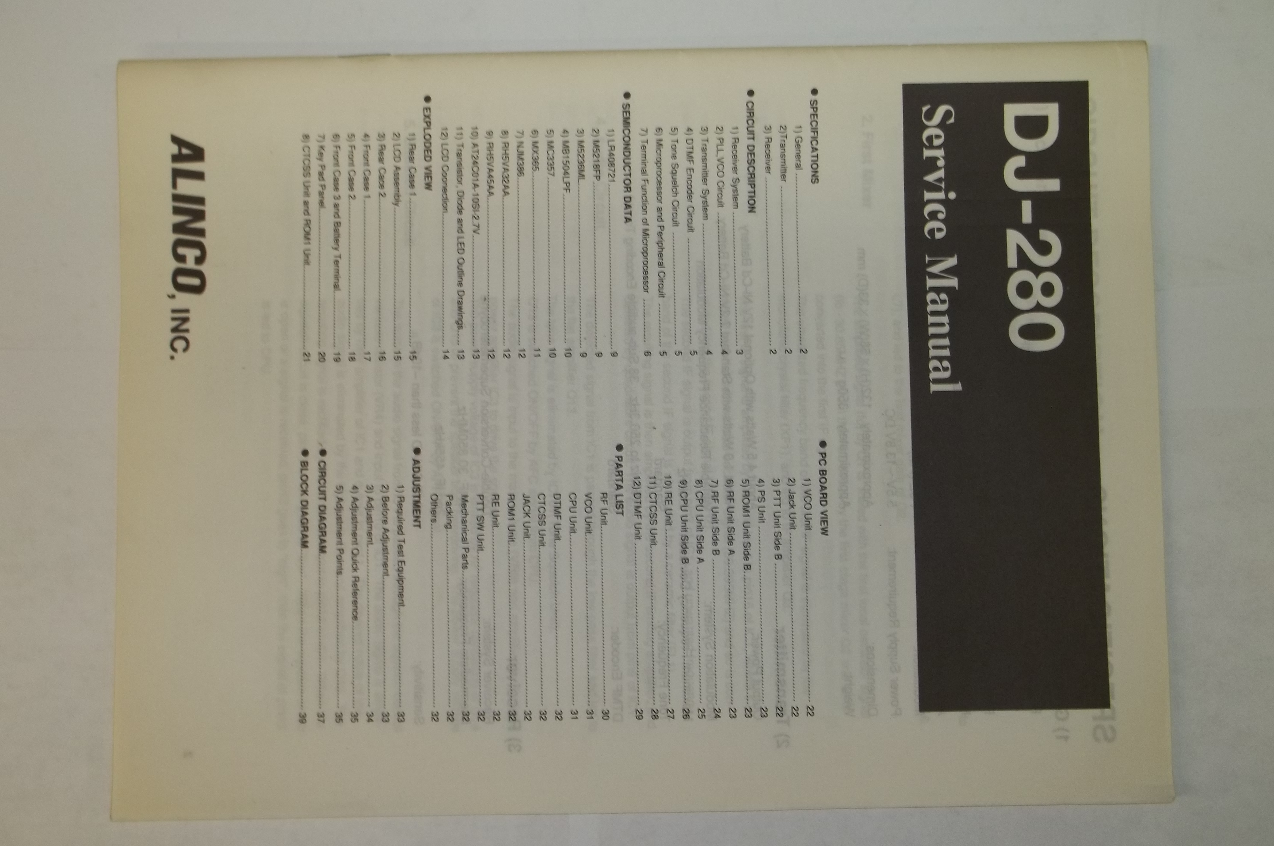 ALINCO DJ280TSM