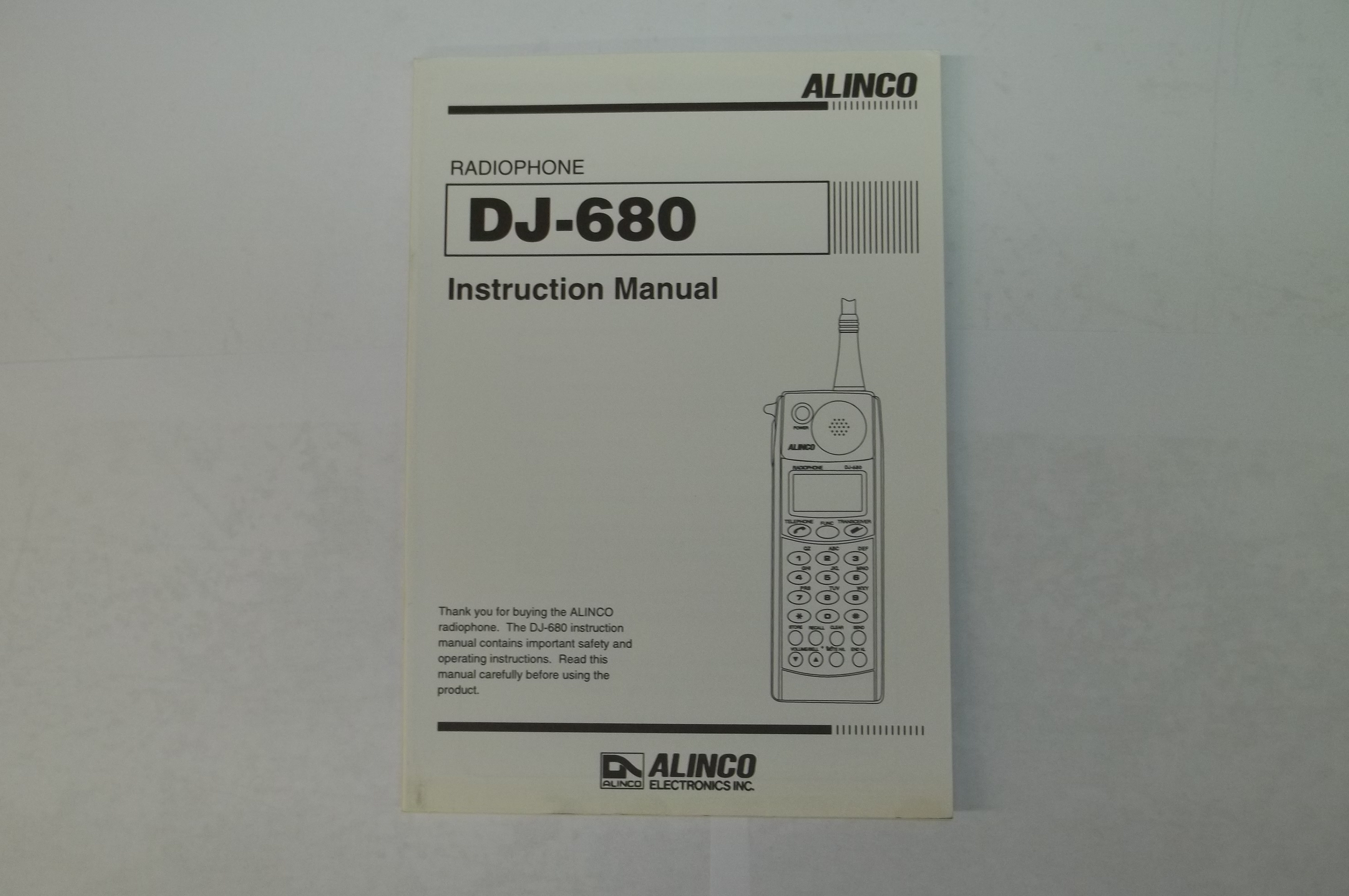 ALINCO DJ680TOM