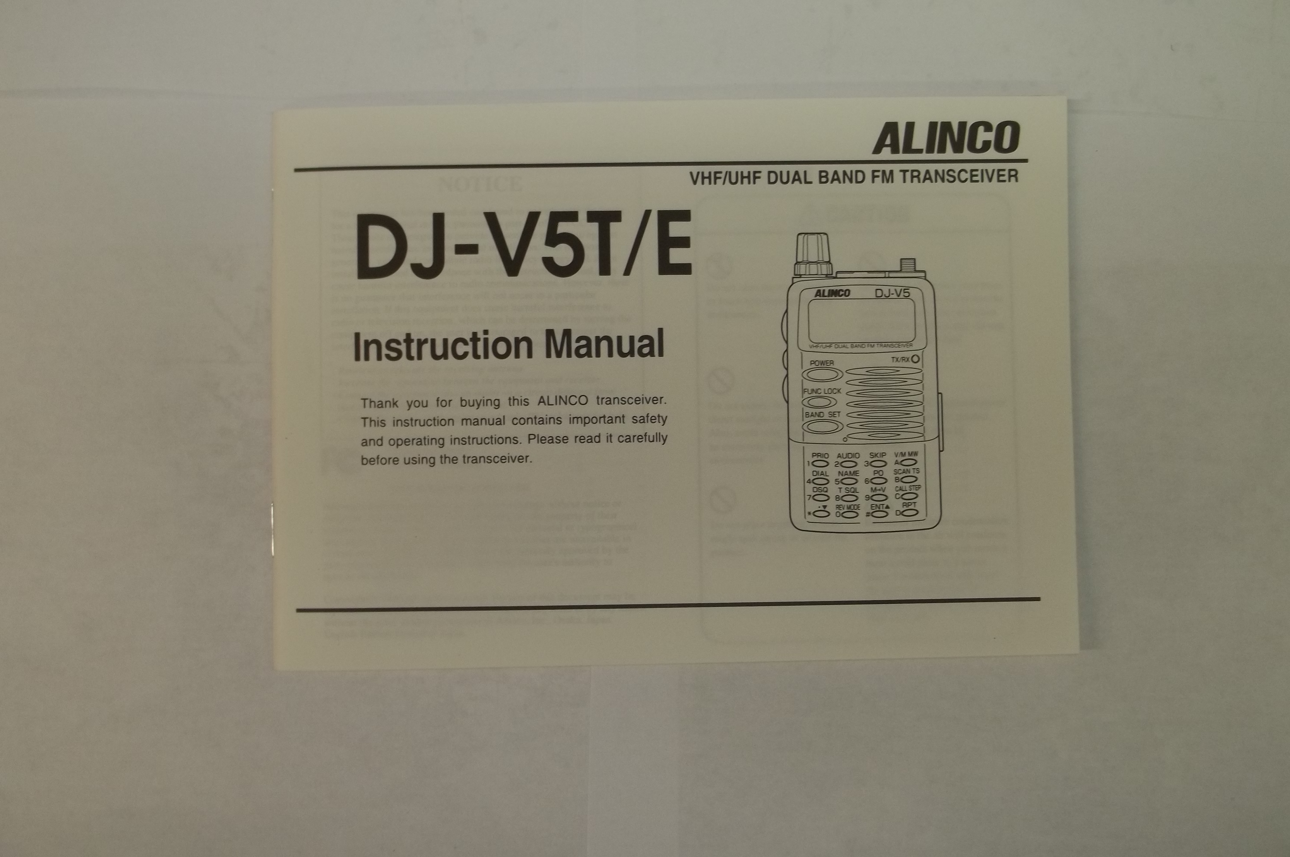 ALINCO DJV5TOM