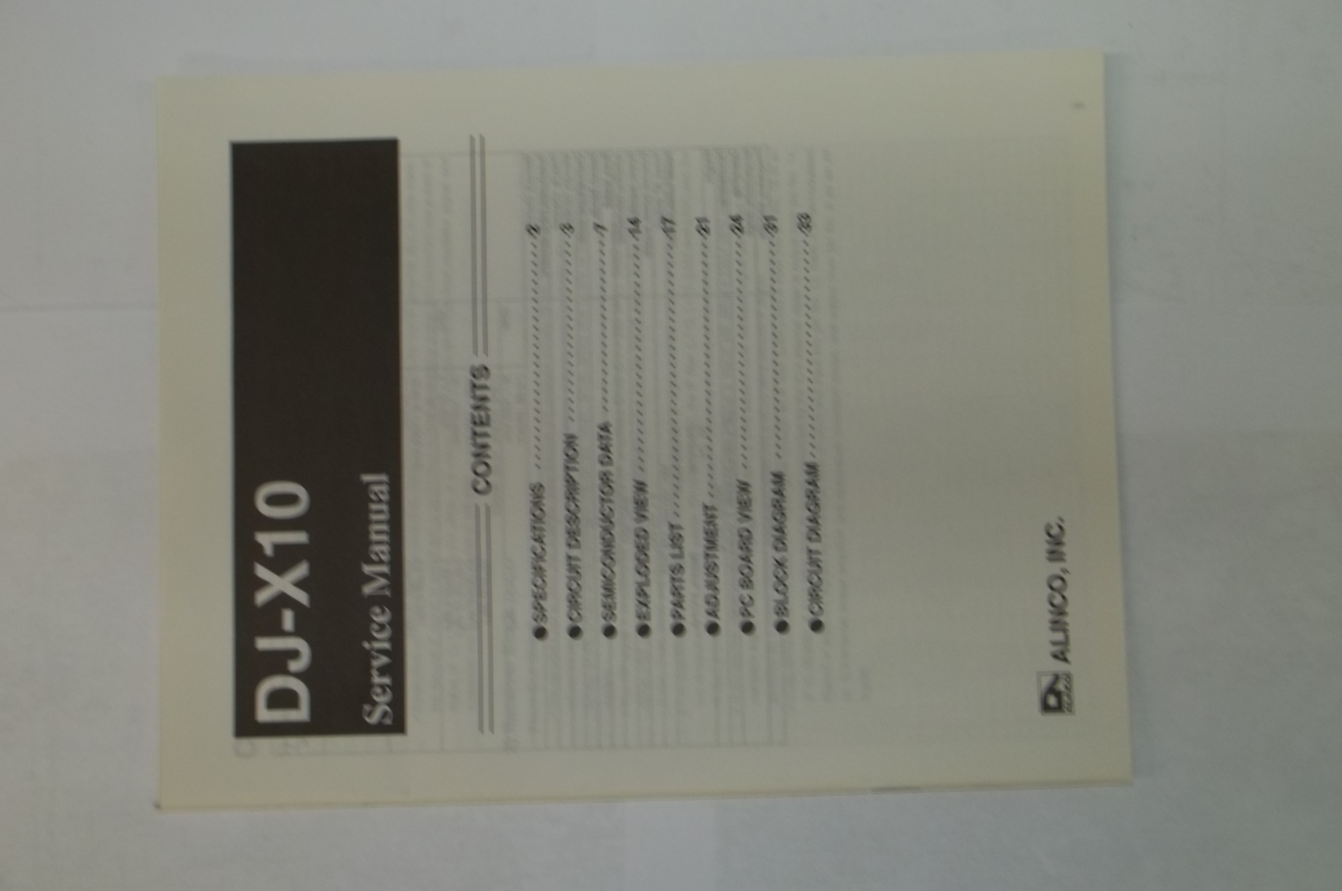 ALINCO DJX10TSM