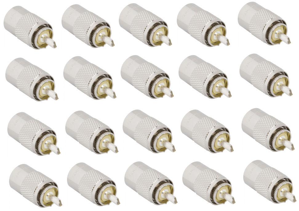AMPHENOL PL259RFX20PK